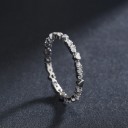 Dame ring med hjerte D1736 1