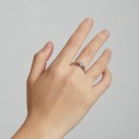 Dame ring med hjerte D1893 2
