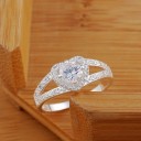 Dame ring med hjerte D1935 2