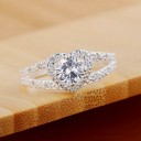Dame ring med hjerte D1935 4