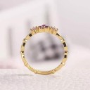 Dame ring med hjerte D1971 3