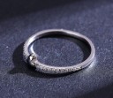 Dame ring med hjerte D2030 5