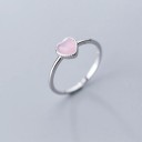 Dame ring med hjerte D2091 2