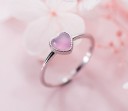 Dame ring med hjerte D2091 5