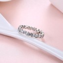 Dame ring med hjerte D2119 3
