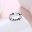Dame ring med hjerte D2119 4