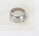 Dame ring med hjerte D2207 1