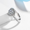 Dame ring med hjerte D2380 5