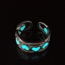Dame ring med hjerte D2396 10