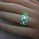 Dame ring med hjerte D2396 6