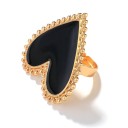 Dame ring med hjerte D2427 6