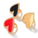 Dame ring med hjerte D2427 4