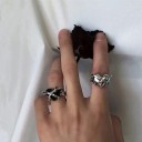 Dame ring med hjerte D2507 2
