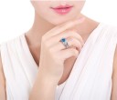 Dame ring med hjerte D2516 1