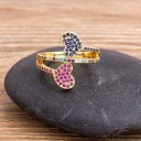 Dame ring med hjerte D2520 10