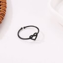 Dame ring med hjerte D2772 5