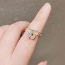 Dame ring med hjerte D2807 3