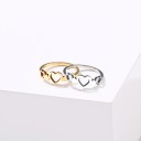 Dame ring med hjerte D2883 4