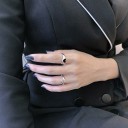 Dame ring med hjerte D925 4
