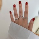 Dame ring med hjerte 5