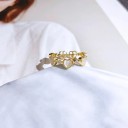 Dame ring med hjerter D2689 5