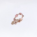 Dame ring med hjerter D2689 1