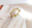 Dame ring med hjerter D2689 3