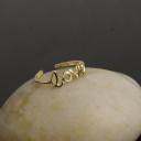 Dame ring med indskrift D2496 2