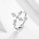 Dame ring med kors D1467 3