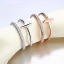 Dame ring med kors D1606 2
