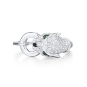 Dame ring med leopard 1