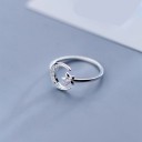 Dame ring med måne D1533 2