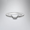 Dame ring med måne D2054 1