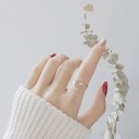 Dame ring med måne D2258 3