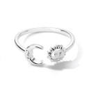 Dame ring med måne D2737 6