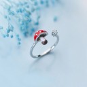 Dame ring med paddehat 2