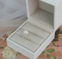 Dame ring med perle D2291 3