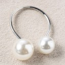 Dame ring med perle D2905 5
