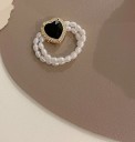Dame ring med perler D2434 19