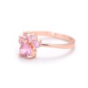 Dame ring med poteaftryk D2465 3