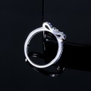 Dame ring med sløjfe D1323 2