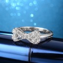 Dame ring med sløjfe D2896 2