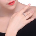 Dame ring med sløjfe D2896 4