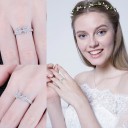 Dame ring med sløjfe D2896 5