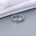 Dame ring med smilende ansigt D2416 1