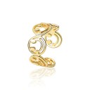 Dame ring med smileys D1992 4