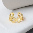 Dame ring med smileys D1992 3