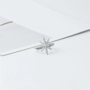 Dame ring med snefnug D2768 3