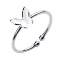 Dame ring med sommerfugl D1256 1