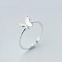 Dame ring med sommerfugl D1256 2